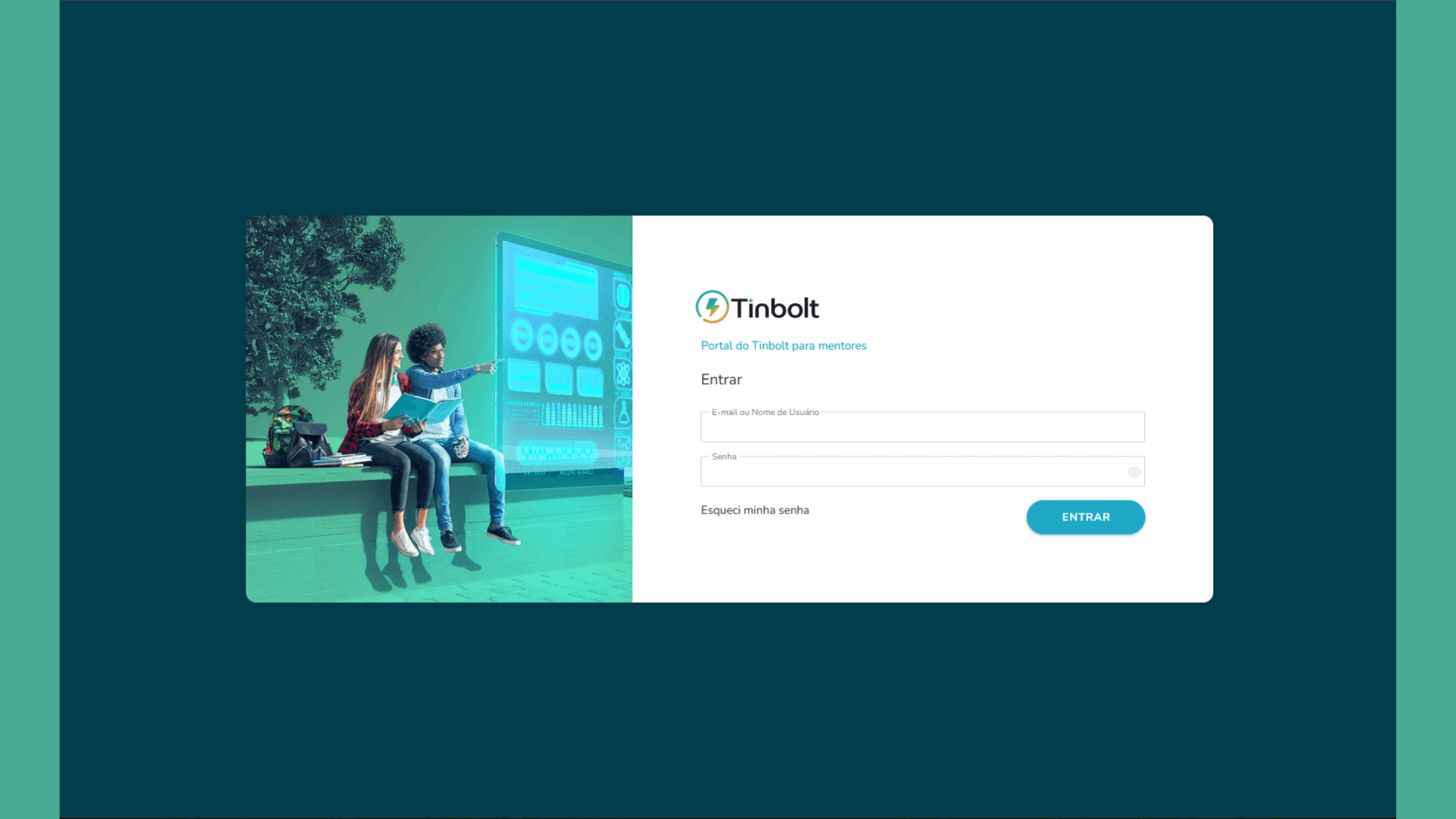 Imagem do projeto Tinbolt - Plataforma Educacional